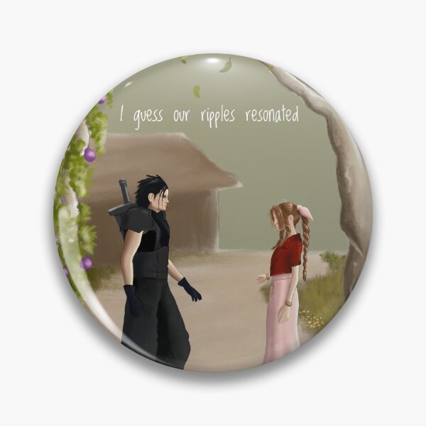 Item preview, Zack and Aerith reunion from Ever Crisis event. Our ripples resonated designed and sold by Acoustic9cetra.