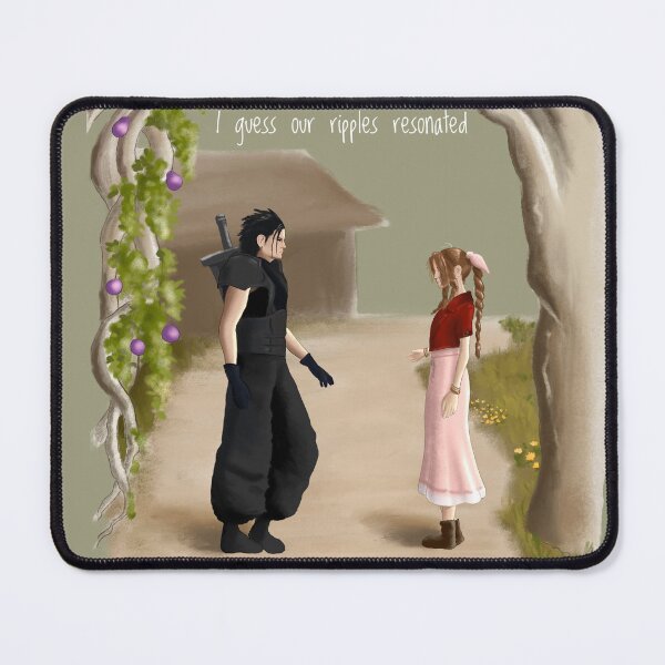 Item preview, Zack and Aerith reunion from Ever Crisis event. Our ripples resonated designed and sold by Acoustic9cetra.