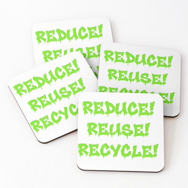 Item preview, Reduce! Reuse! Recycle! - Original Text Print designed and sold by DesignsByADiva.