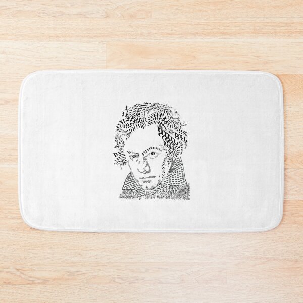 Item preview, Ludwig Van Beethoven - Music Notes And Symbols  designed and sold by GabrielMadison1.