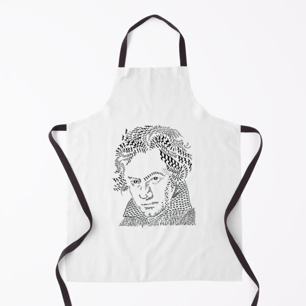 Item preview, Ludwig Van Beethoven - Music Notes And Symbols  designed and sold by GabrielMadison1.