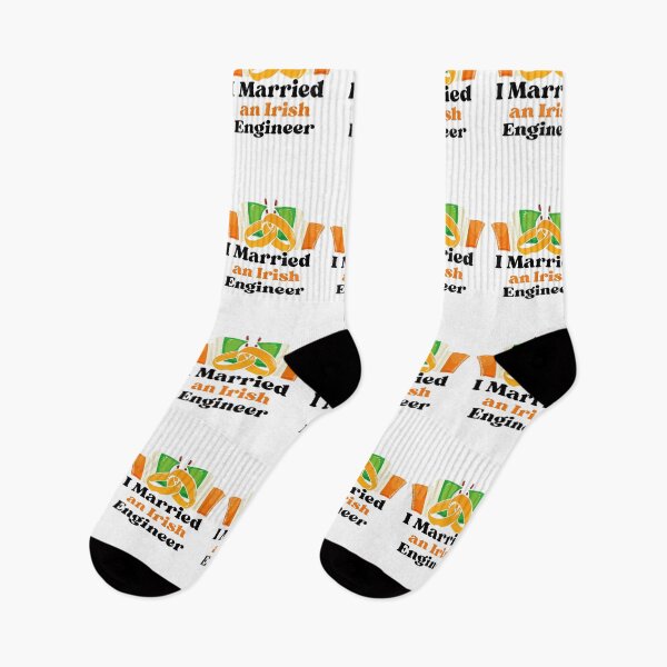 Item preview, I Married An Irish Engineer Funny Anniversary Gift St Patricks Day designed and sold by Ali-printshop.