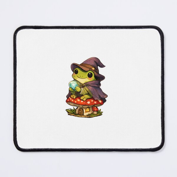 Item preview, Cute Cottagecore Frog Mage designed and sold by Willow&WispCo..