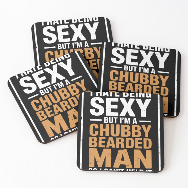 Item preview, Chubby Bearded Funny Joke Humor designed and sold by JeremyRei.