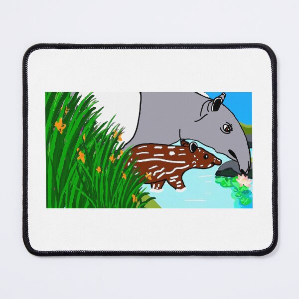 Item preview, The Tapir’s Morning Drink designed and sold by icedragonart77.