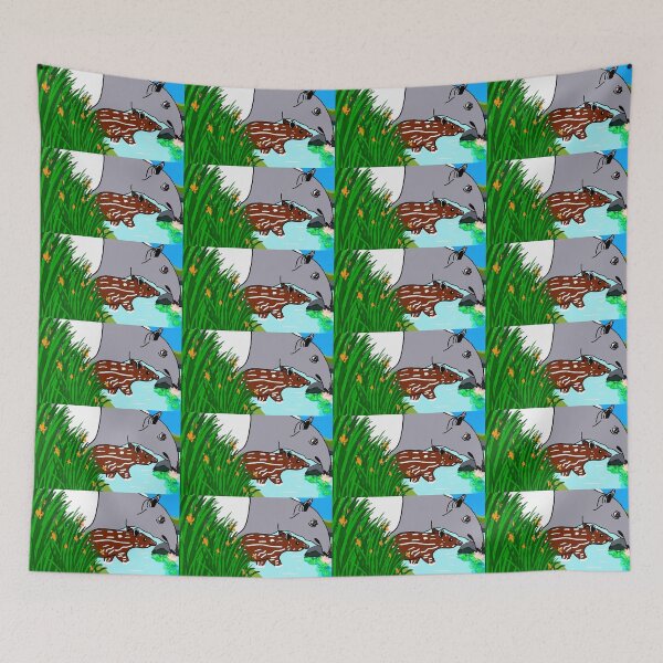 Item preview, The Tapir’s Morning Drink designed and sold by icedragonart77.