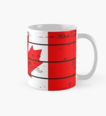 CANADA FLAG - POPULAR WOOD OVERLAY DISTRESS FLAG DESIGN Mug