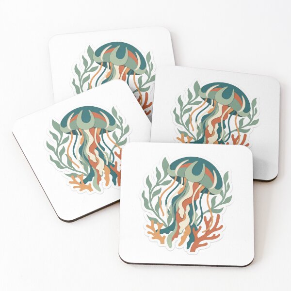 Item preview, Glowing Jellyfish Duo designed and sold by belajarubic.