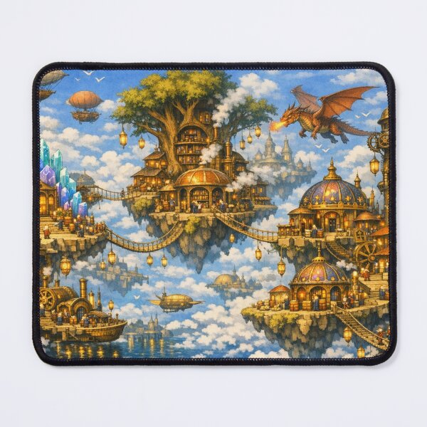 Item preview, Sky Island Library Archipelago designed and sold by CTRL+ALT+Divine.
