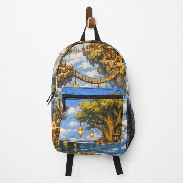Item preview, Sky Island Library Archipelago designed and sold by CTRL+ALT+Divine.