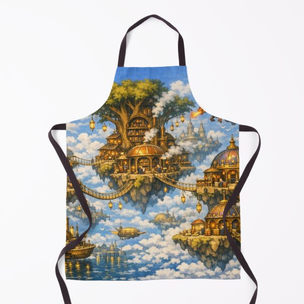 Item preview, Sky Island Library Archipelago designed and sold by CTRL+ALT+Divine.