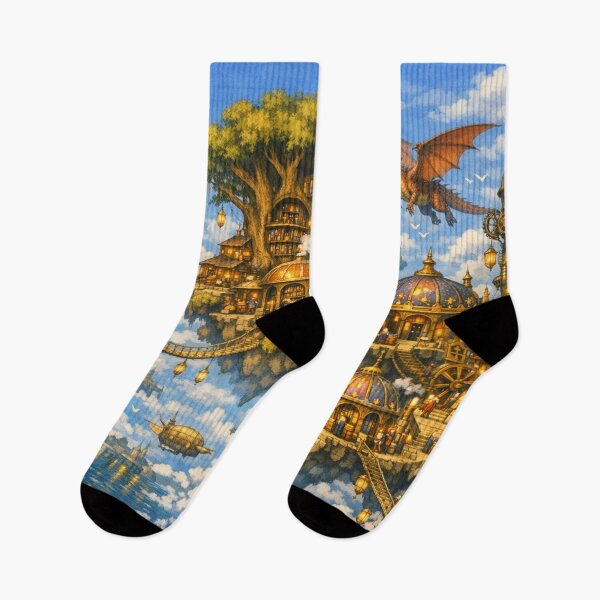 Item preview, Sky Island Library Archipelago designed and sold by CTRL+ALT+Divine.