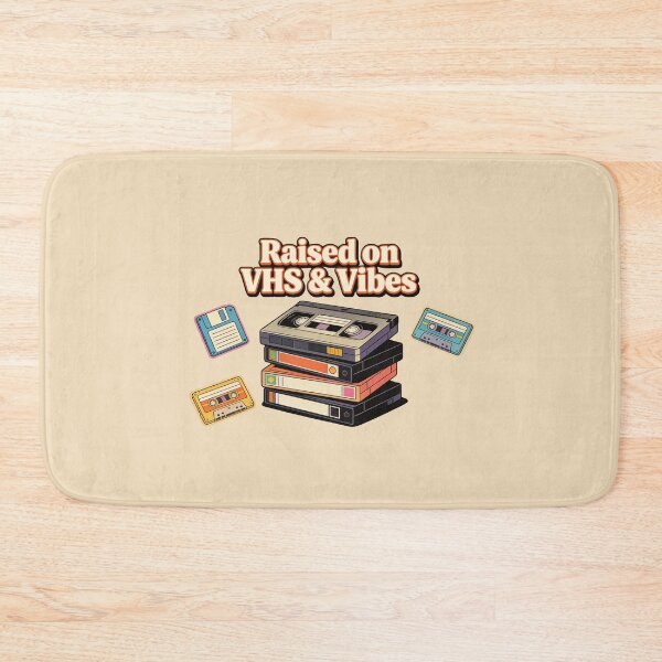 Item preview, Raised on VHS & Retro Vibes designed and sold by Vibrant Threads.