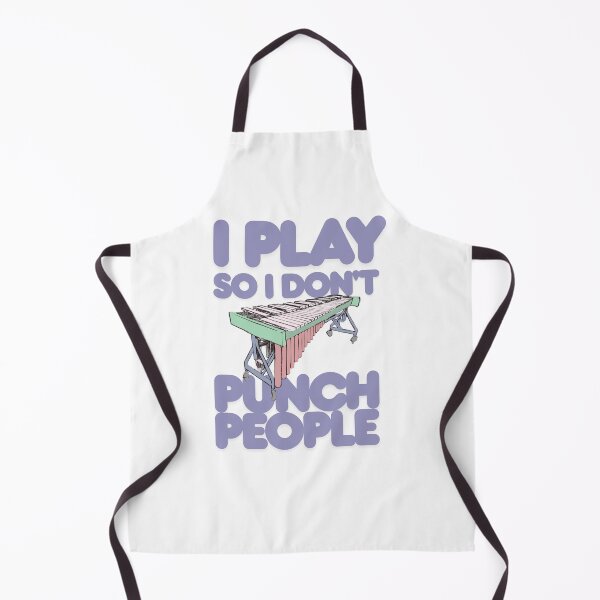 Item preview, I play marimba so I don't punch people designed and sold by TaraPen.