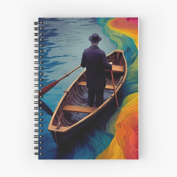 Aperçu de l'œuvre Voyage surréaliste sur la rivière créée et vendue par ChloeDesigns401.