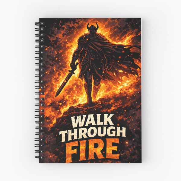 Item preview, Walk Through Fire – Fearless Warrior designed and sold by WittyWear Designs.