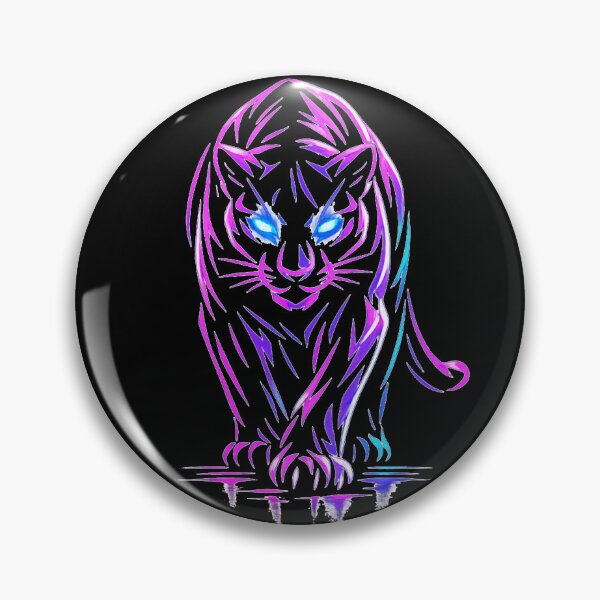 Item preview, Neon Panther Strike designed and sold by WittyWear Designs.