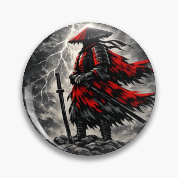 Item preview, Fallen Samurai – Rise Again Warrior Spirit designed and sold by WittyWear Designs.