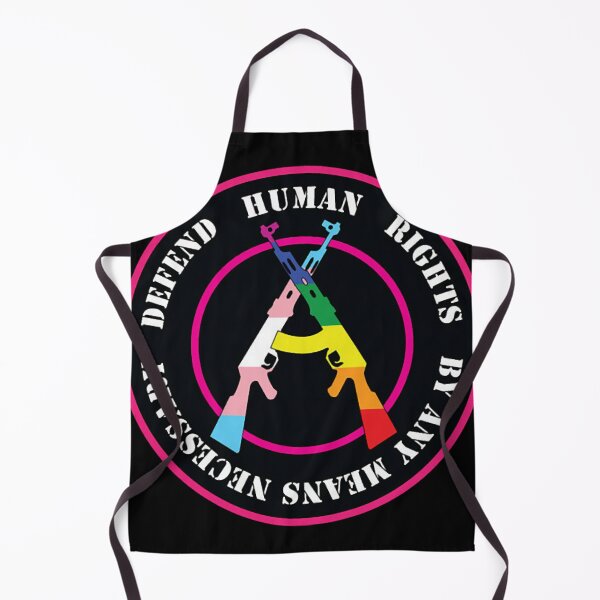 Item preview, Defend Human Rights w GayTrans Flag Colors  designed and sold by NilsZulauf.