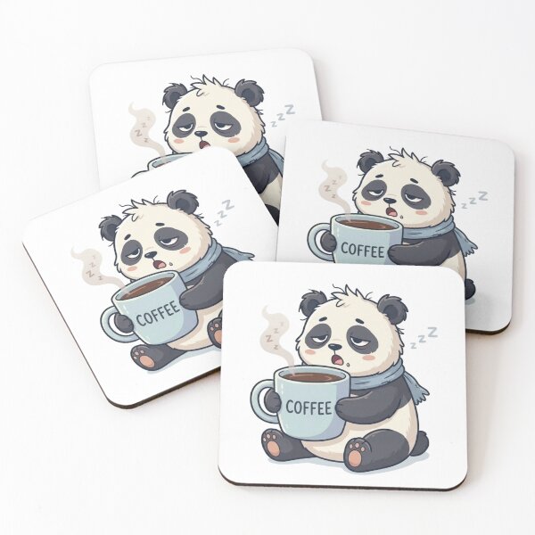 Item preview, Sleepy Panda Monday Mood designed and sold by WittyWear Designs.
