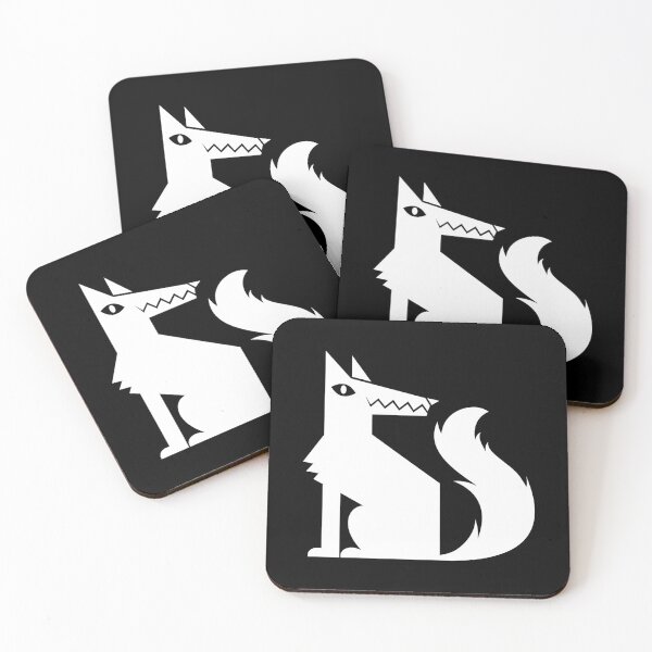 Item preview, Silueta geométrica de lobo designed and sold by TheHugWolf.