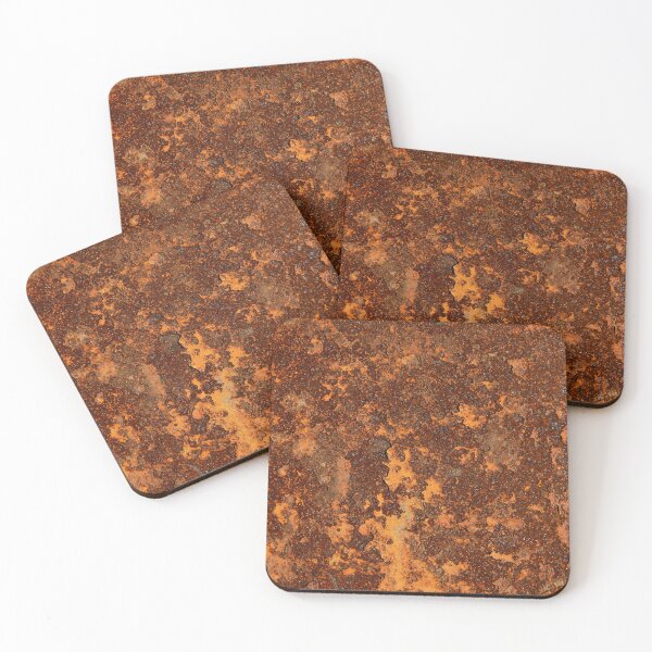 Item preview, "Fiery Rust Texture Abstract" designed and sold by The Rust Lab.