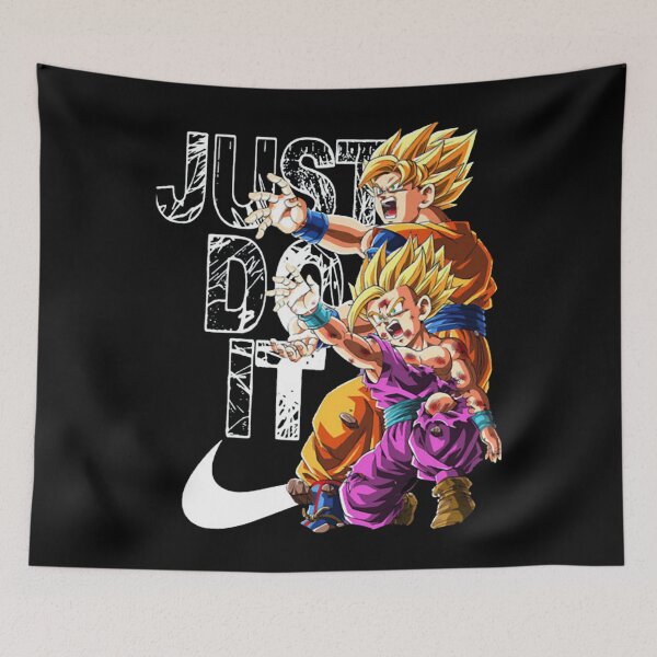 Item preview, Dragonballs Z Goku And Gohan Kamehamehas Just Do It  designed and sold by EulaLeannon.