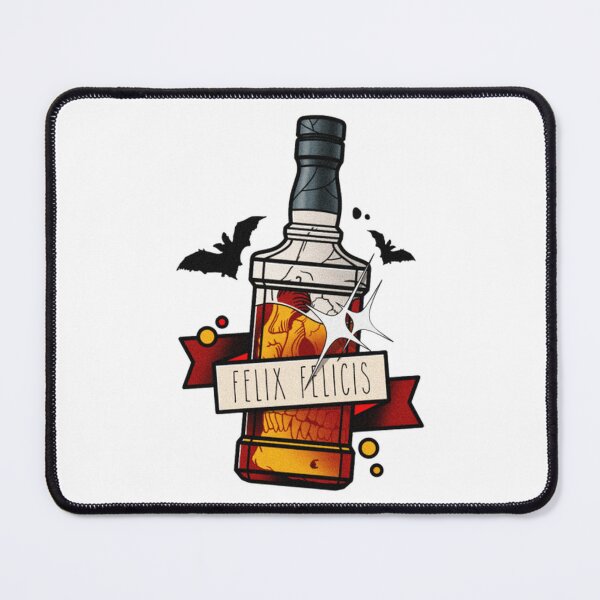 Item preview, Liquid Courage Hand Drawn Tattoo Bottle designed and sold by EngineerFerris.