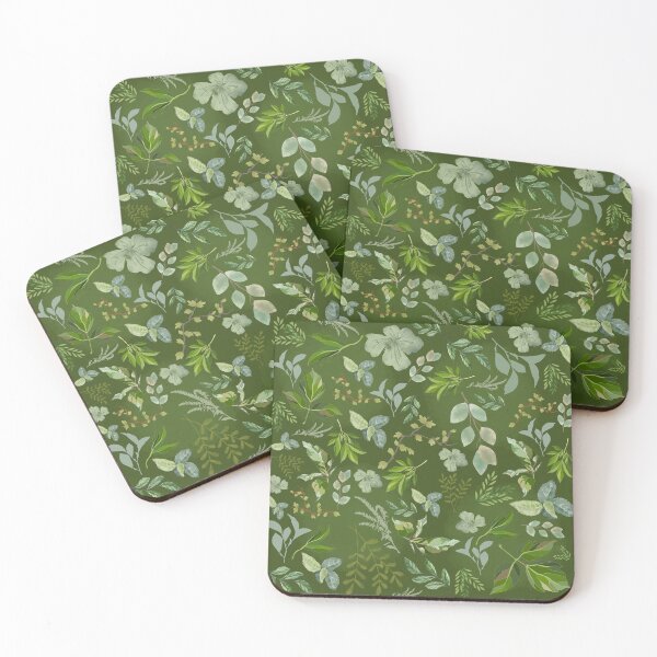 Item preview, Elegant Green Floral Leaves Design designed and sold by Furkan Al-Gburi.