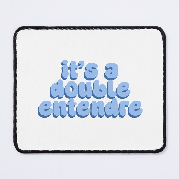 Item preview, It’s a Double Entendre | KLS 2 Kevin Langue Show designed and sold by Nesstitches.