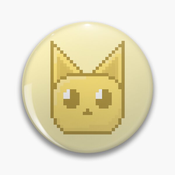 Artikelvorschau, Gelbe Katze Pixelart entworfen und verkauft von Lilac-Cat.