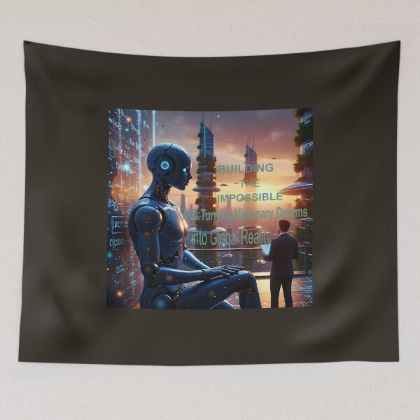 Item preview, Building the Impossible — AGI Turning Visionary Dreams into Global Reality designed and sold by Creative-RE.