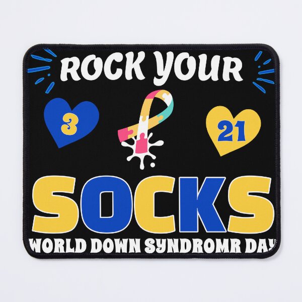 Item preview, Rock Your Socks 3/21 World Down Syndrome Day Awareness designed and sold by stylboutique.