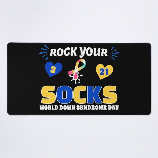 Item preview, Rock Your Socks 3/21 World Down Syndrome Day Awareness designed and sold by stylboutique.