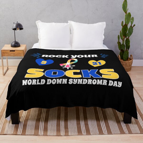 Item preview, Rock Your Socks 3/21 World Down Syndrome Day Awareness designed and sold by stylboutique.