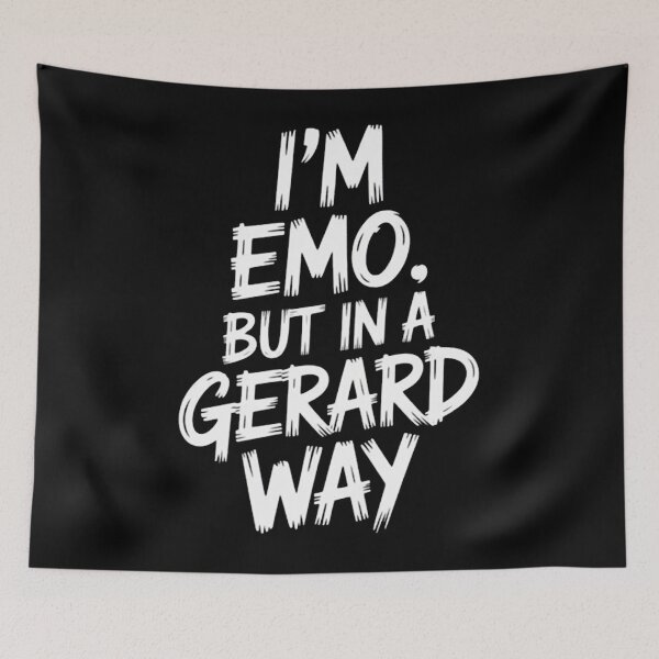 Item preview, I_m Emo But in A Gerard Way Heavy Metal  designed and sold by NilsZulauf.