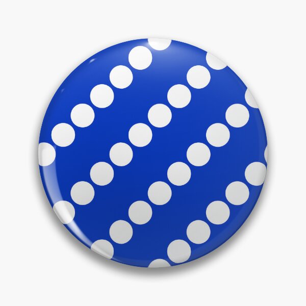 Item preview, White Polka Dots on Cobalt Blue (CL) designed and sold by POLKAIWERX.