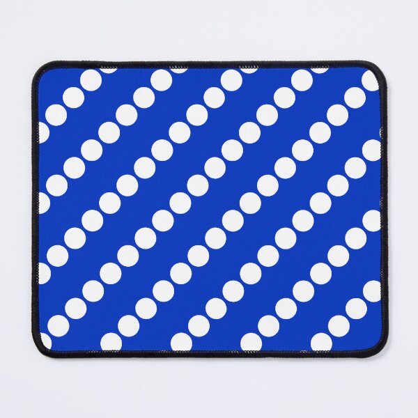 Item preview, White Polka Dots on Cobalt Blue (CL) designed and sold by POLKAIWERX.