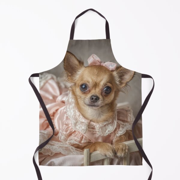 Item preview, Chihuahua in Pink Dress designed and sold by Elisabeth Lucas.