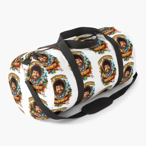 Item preview, Bob Ross Merch, Bob Ross Fan Art, Beat The Devil Out Of It designed and sold by graphic-genie.