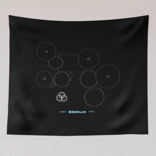 Item preview, Legendary Drummers John Bonham  designed and sold by NilsZulauf.