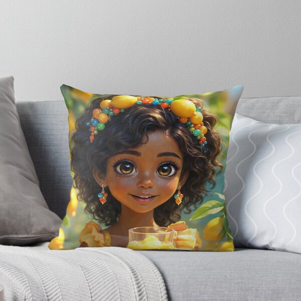 Item preview, Lemon Crown Girl | Cute Summer Lemonade Chibi Illustration designed and sold by Peachesncream4.