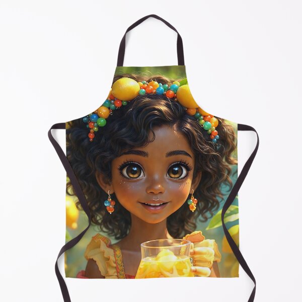 Item preview, Lemon Crown Girl | Cute Summer Lemonade Chibi Illustration designed and sold by Peachesncream4.