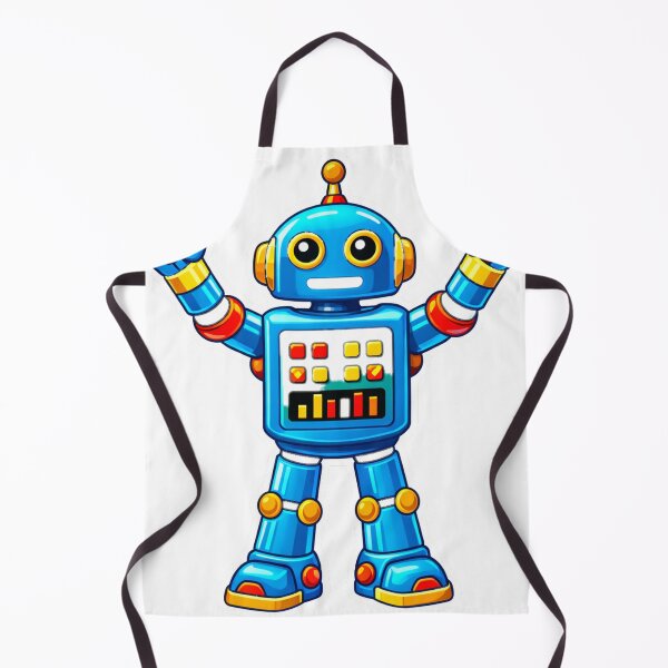 Item preview, Robot Stickers – Cute & Cool Cartoon Characters designed and sold by Art Lea.