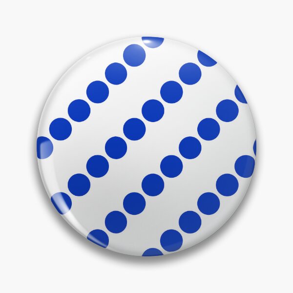 Item preview, Cobalt Blue Polka Dots on White(CL) designed and sold by POLKAIWERX.
