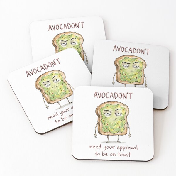 Item preview, Avocadon't Care About the Haters designed and sold by theOffbeatCamel.