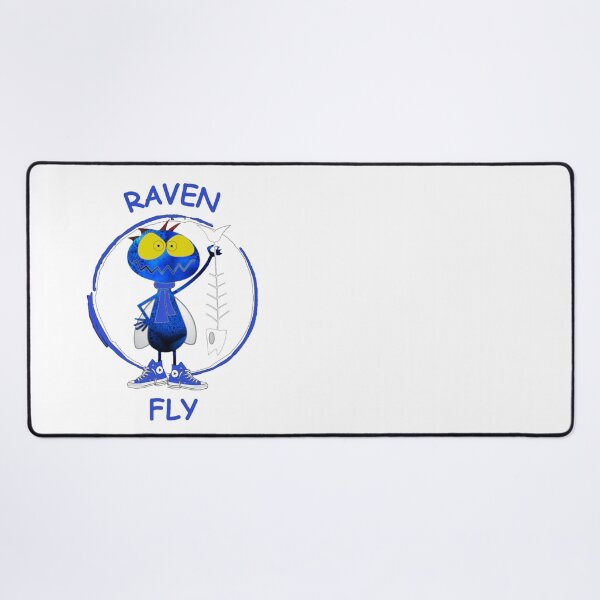 Item preview, Raven Fly / White Famous Flies 313 Series  designed and sold by famousflies313.