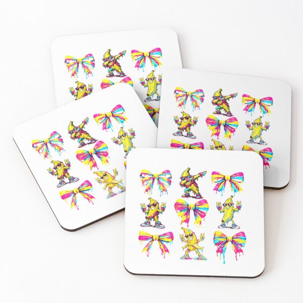 Item preview, Neon Drip Banana and Bows Streetwear designed and sold by Ali-printshop.