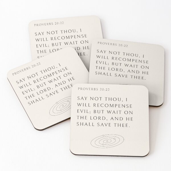 Item preview, Proverbs 20:22 designed and sold by Undonemadenew.