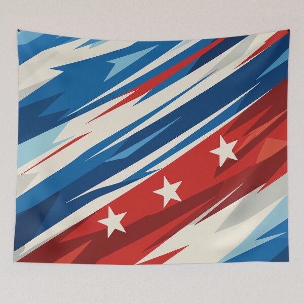 Item preview, Patriotic pattern designed and sold by Grypis.